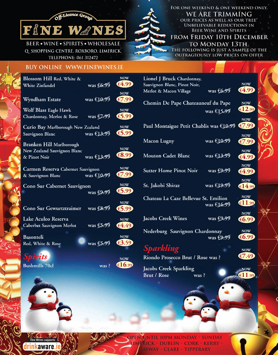 Christmas Stationery Limerick Printing